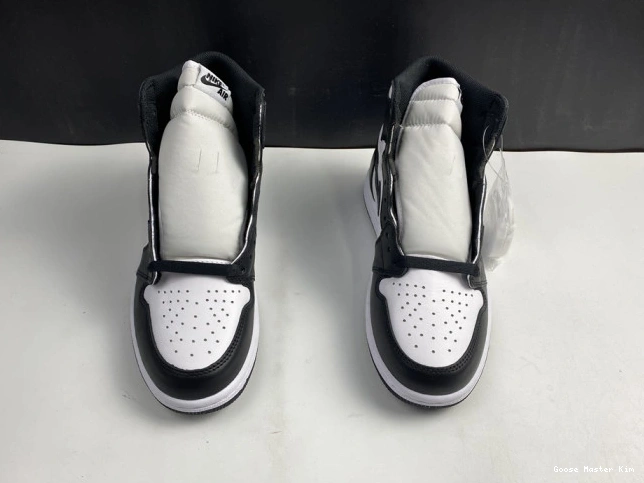 555088-010 White Black Retro 1 Jordan Air (2014) 0807